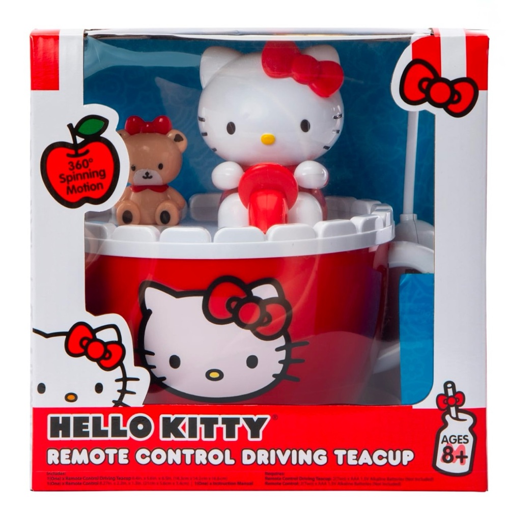Hello Kitty Red Remote Control Driving Teacup